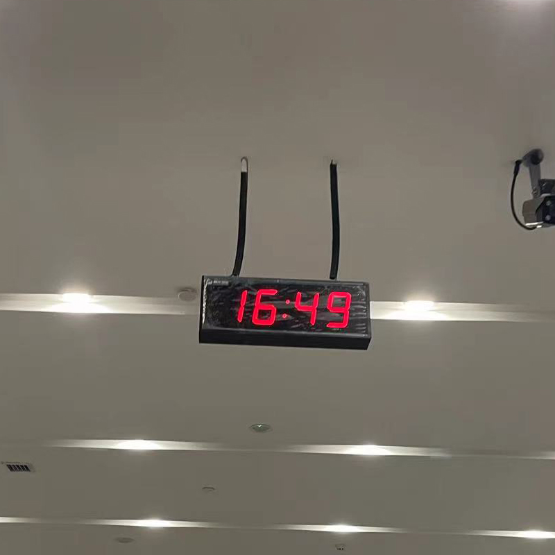 Standard Time Digit Clock Time Synchronization System for Hotel School