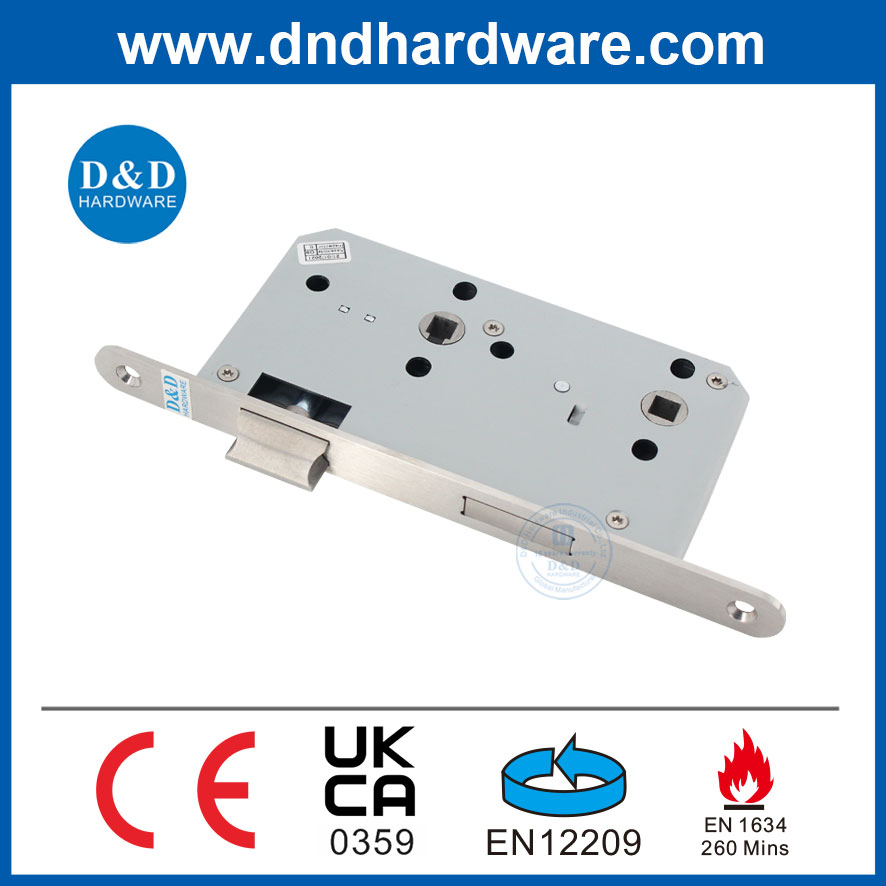 Bathroom Door High Security Radius Forend Mortise Locks CE Steel Door Lock