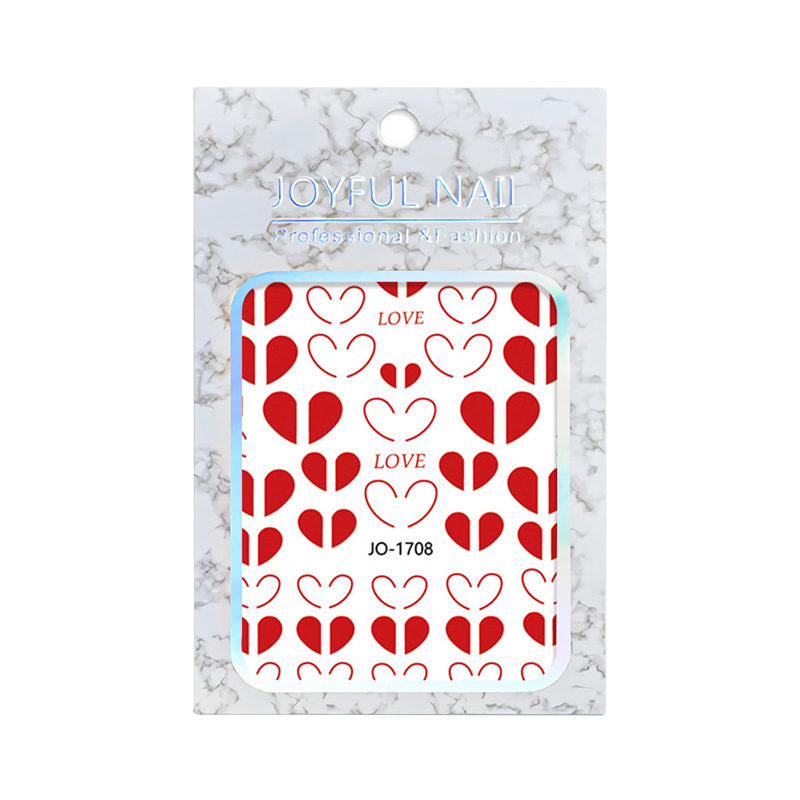 on Sale Popular Love Sweet Cool European Style Nail Sticker