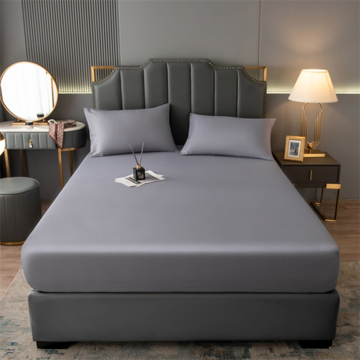 Polyester Waterproofing Bedding Set Reversible Fleece Cover Mattress Protector