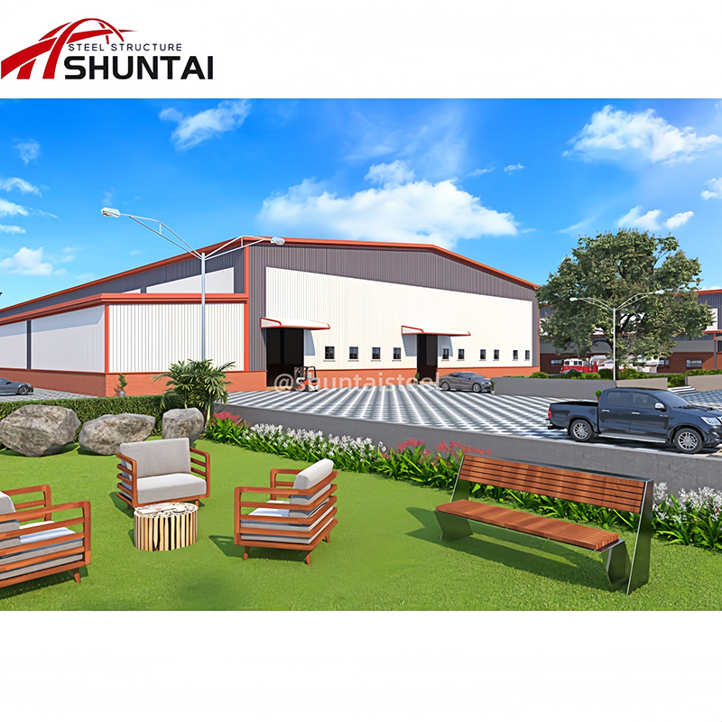 ASA High Quality Assemble Building Material Frame Prefabricated Industrial Steel Structure Warehouse