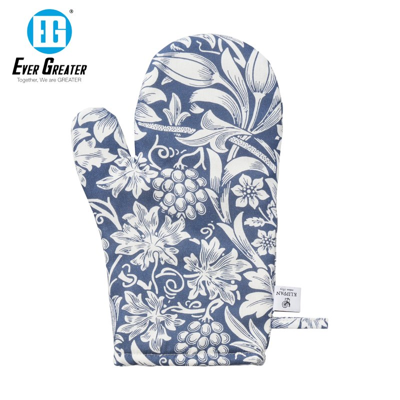 Custom Print Oven Mitts Premium Cotton Heat Resistant Oven Mitts for Kitchen Protection