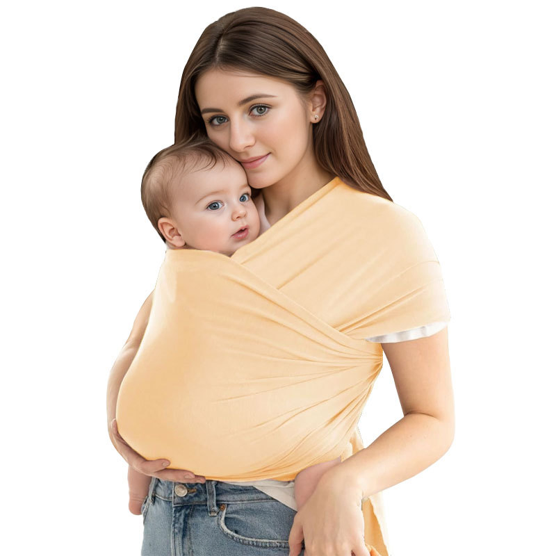 USA Europe Foldable Natural Organic Cotton Baby Sling Carrier Wrap Promotional