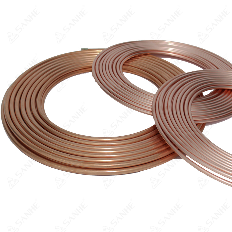 Copper Pipe Tube Pancake Coil for Air Conditioner