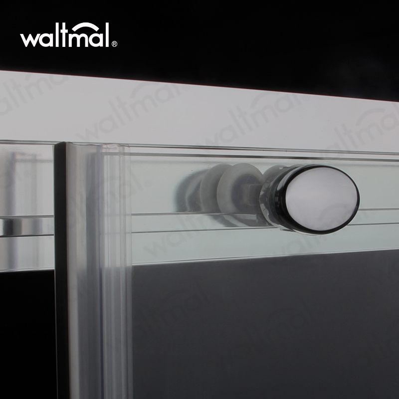 Aluminum Frame Sliding Bathroom Glass Shower Door Shower Enclosure