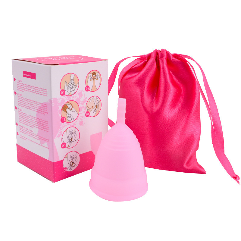 Menstrual Cups 100% Medical Silicone Personalizada Organic Sterilizer for Women Products