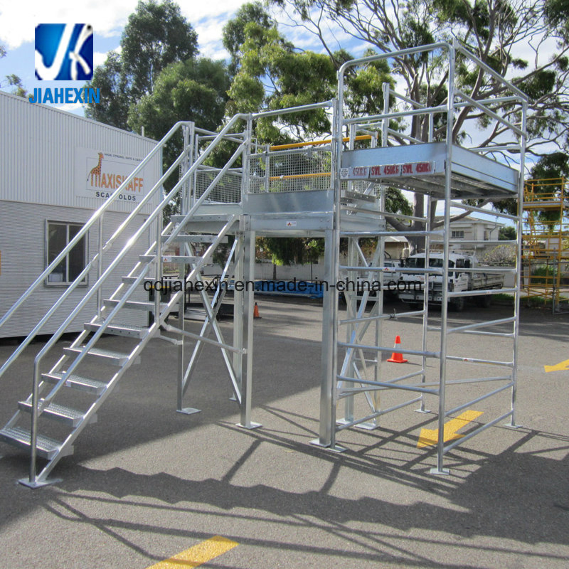 Customized Steel Working Platform with Steel Staircase