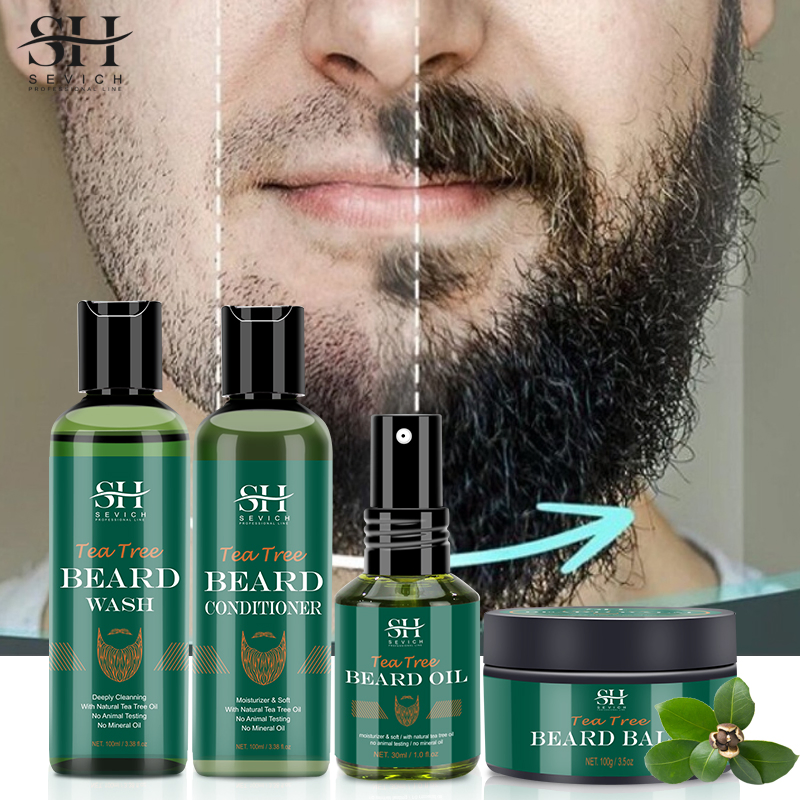Tea Tree Perfect Hair Beard Shampoo and Conditioner for Men