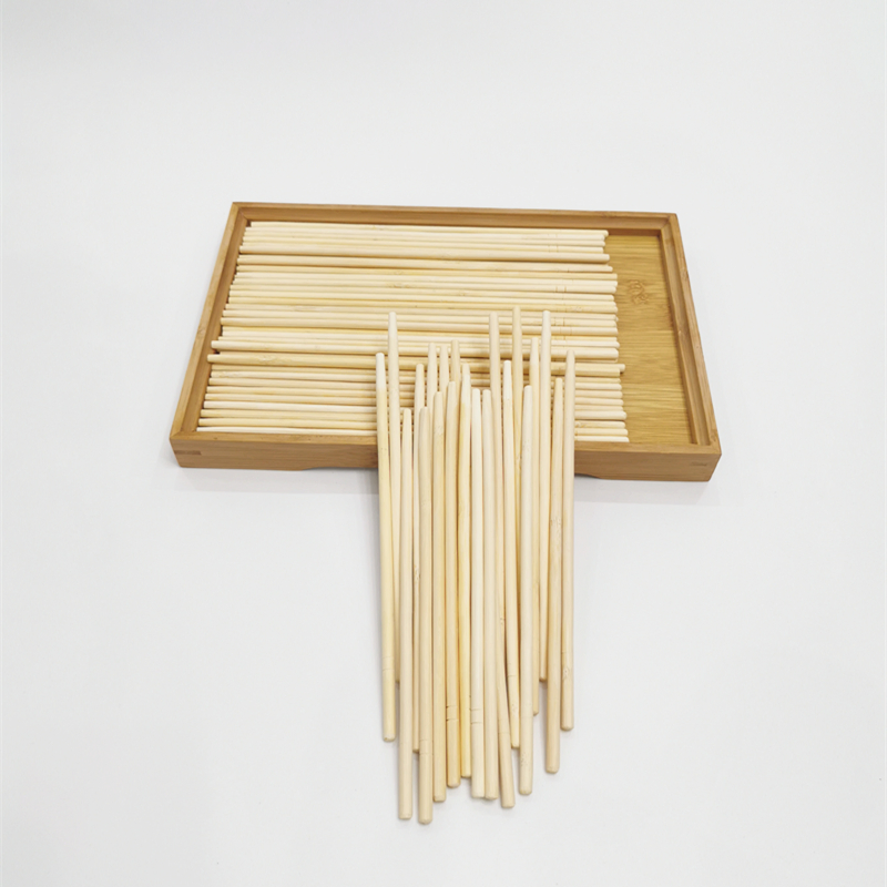 Factory Wholesale Custom Bulk Round Bamboo Chopsticks Disposable Chopsticks