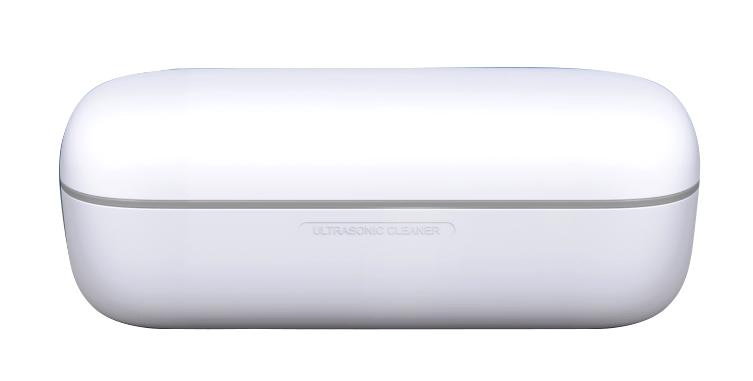 Simple Modern Household Use White Ultrasonic Cleaner for Eyeglass