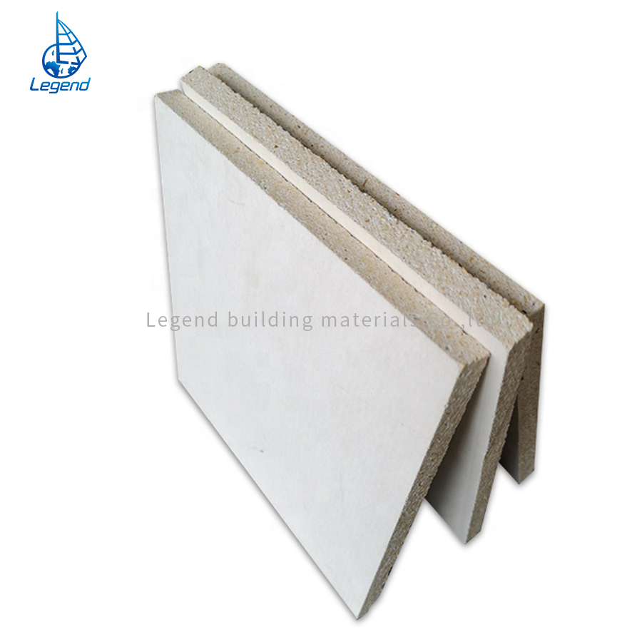 Building Materials Public Place 3.0-20mm 2400X1200mm Fireproof MGO Wall Board for Interior