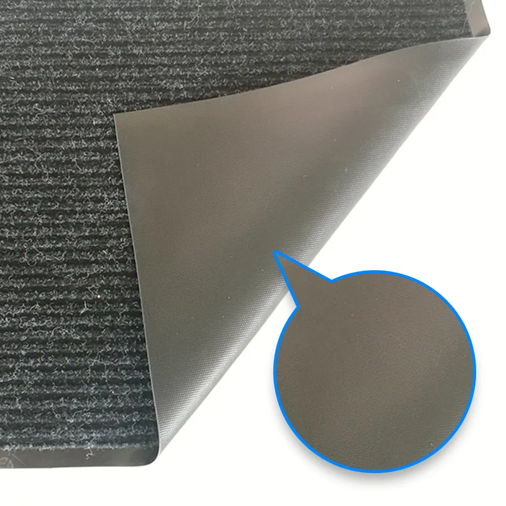 PVC Floor Mat Polyester Stain Resistant Doormat Exhibition Capret