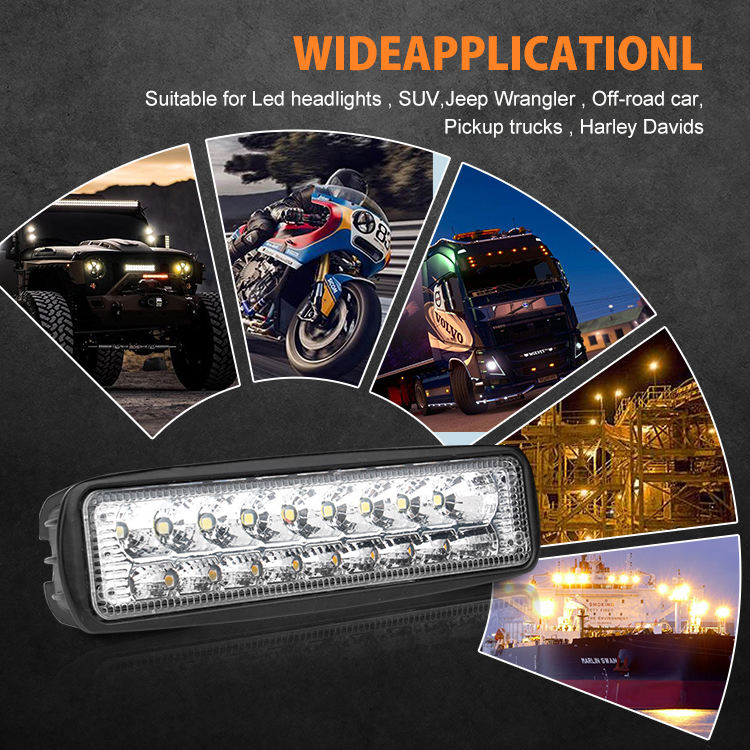 BKR Wholesale 60W LED Strip Light Strobe Bar for Off-Road Trucks