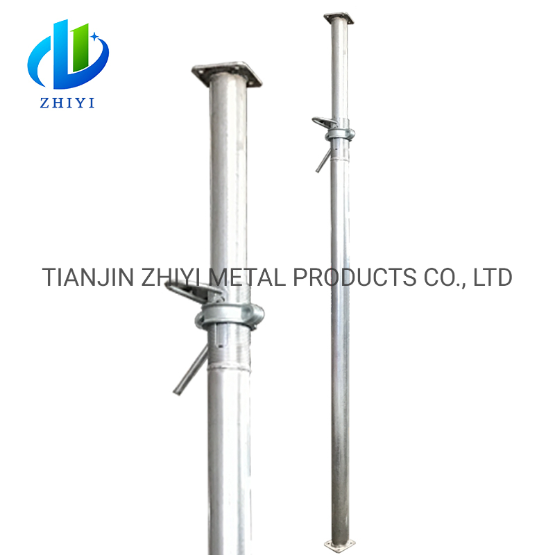 Spanish Etais Metallique Scaffold Jack Nut Concrete Steel Support Push Pull Telescopic Post Shore Scaffolding Jack Concrete Prop