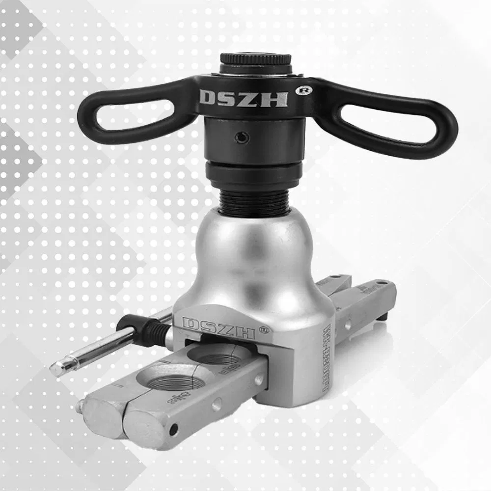 Набор для развальцовки медных труб 45° с храповым механизмом