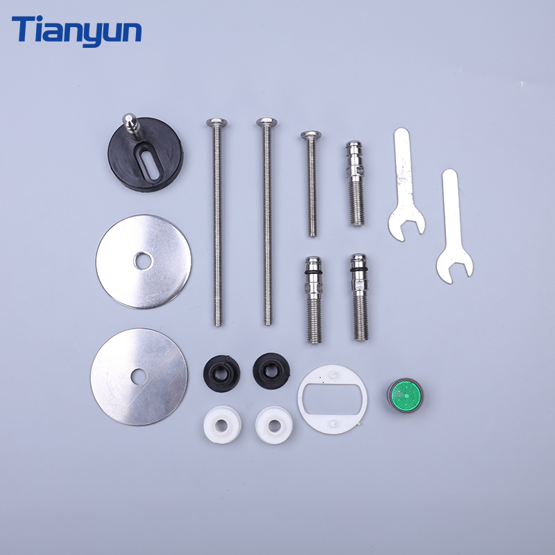 Toilet Seat Hinge Bolt Quick Fix Replacement Nuts Toilet Seat Fastener Steel Toilet Screws