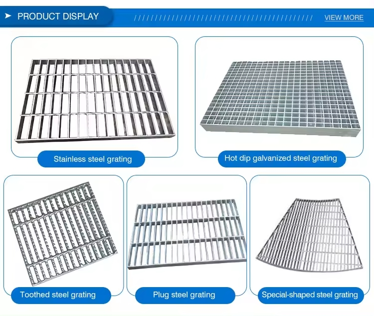 Premium Hot Dipped Galvanized Steel Grating for Municipal Projects