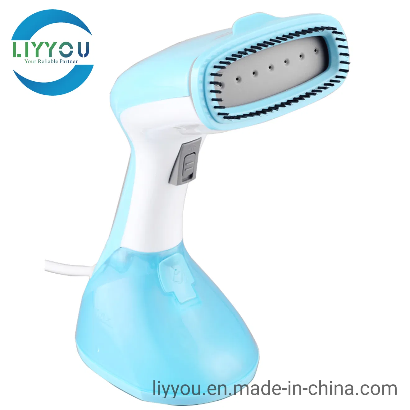 Compact Handheld Garment Steamer with Travel Pouch for Easy Use