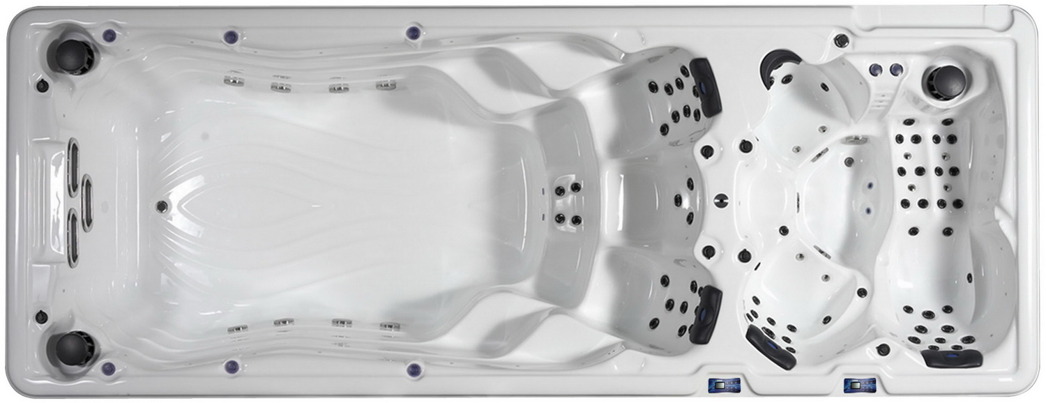 Luxury Garden 6m Hot Tub Outdoor Whirlpool Swimming Pool