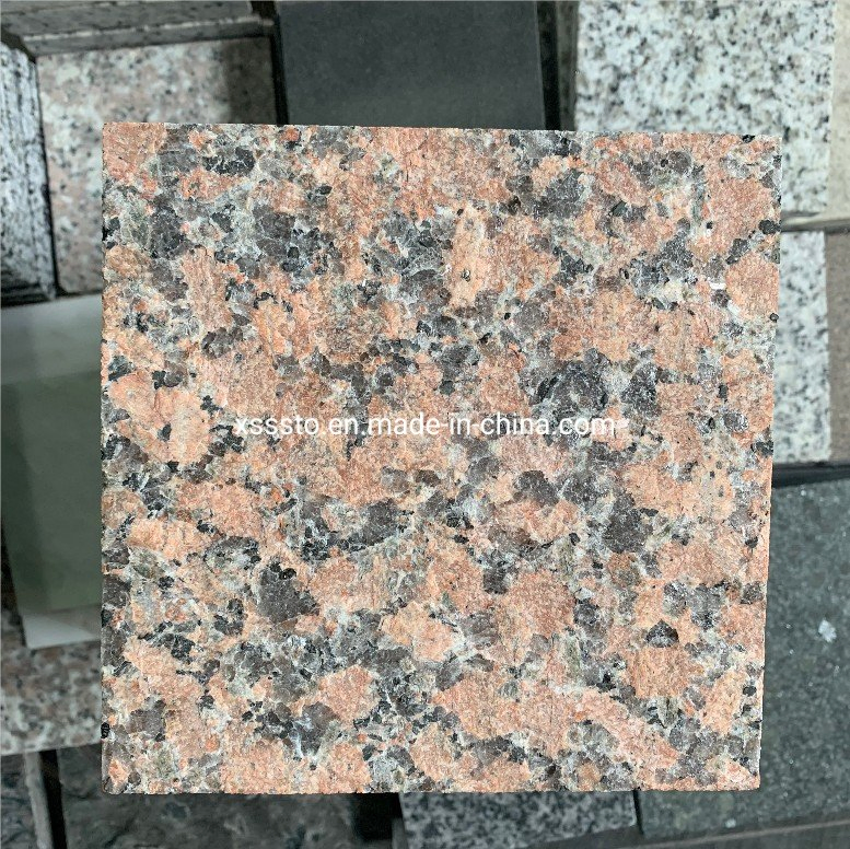 G562 Maple Red Granite Polished Slab Flooring Tiles