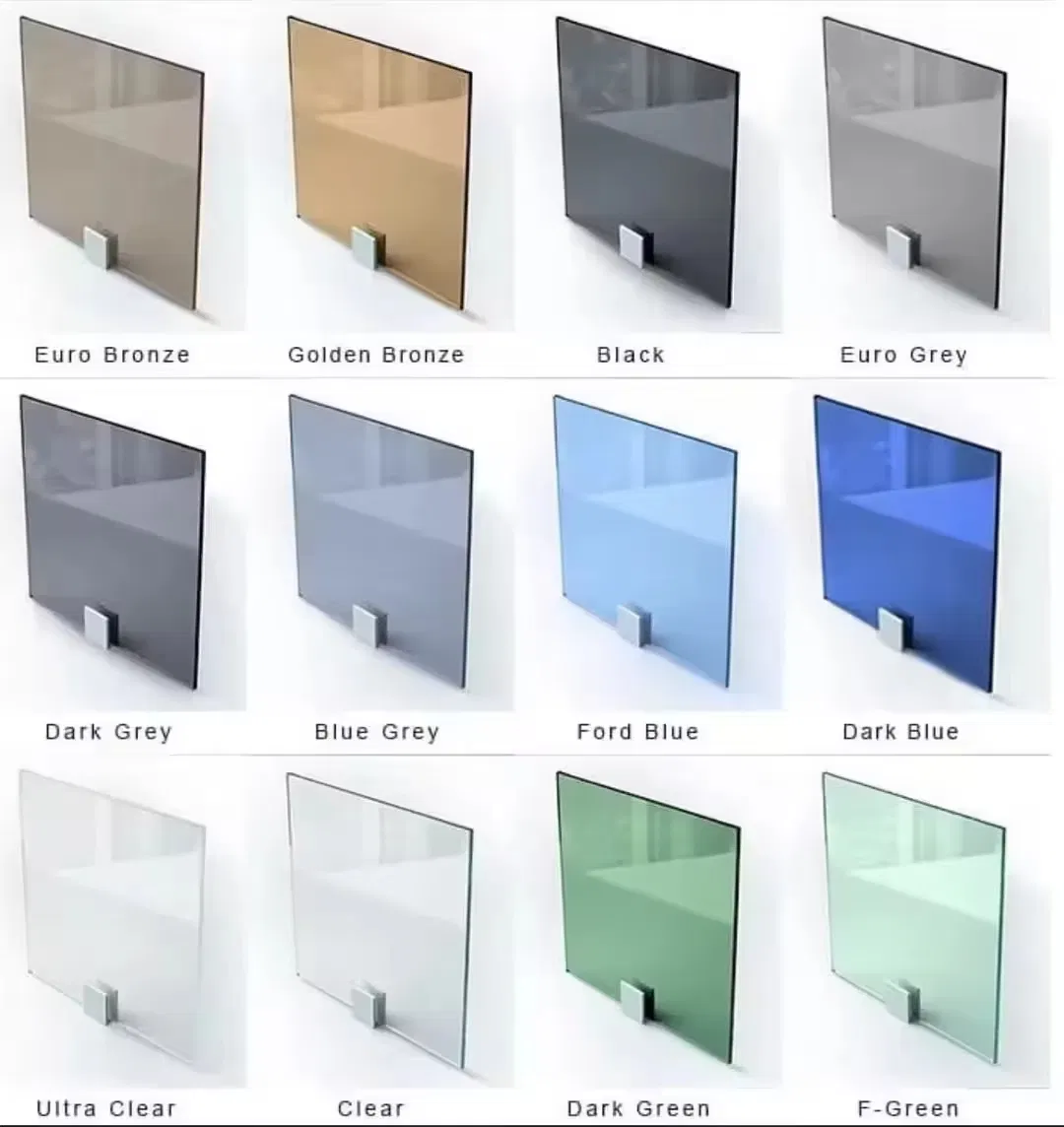 High-Quality Architectural Durable Scratch Resistant Custom Size Reflective Coated Glass