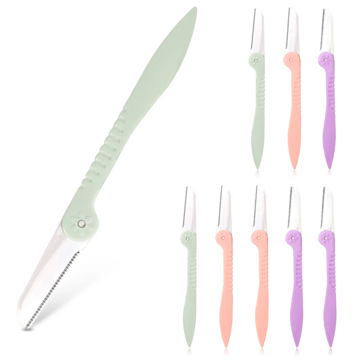 Derma Plane Tool Stainless Steel Blades Cosmetics Accessories Facial Hair Trimmer