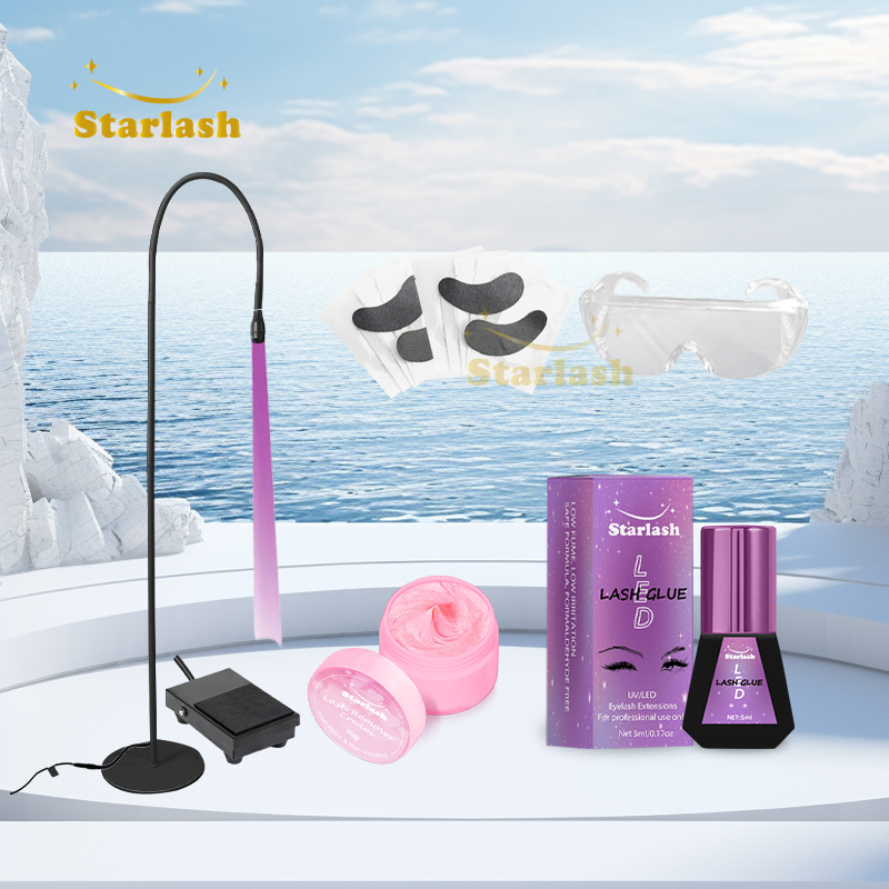 Starlash Premium LED Eyelash Extension Kit