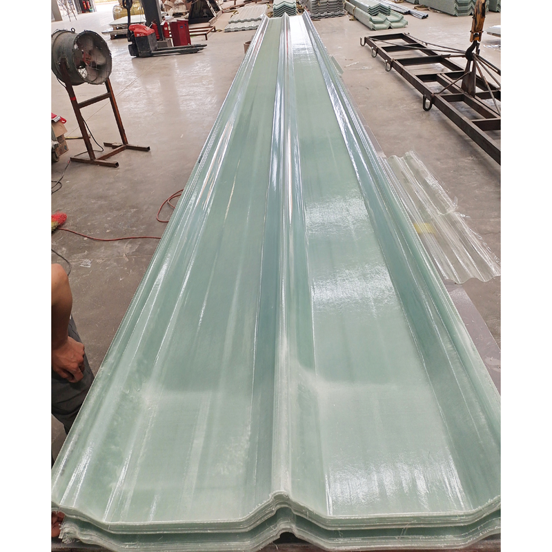 Corrugated FRP Translucent Fiberglass Corrugated Fibreglass Clear GRP Roof Lights