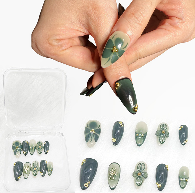 Luxury Nail Art Series Afternoon Mocha Hetian Jade