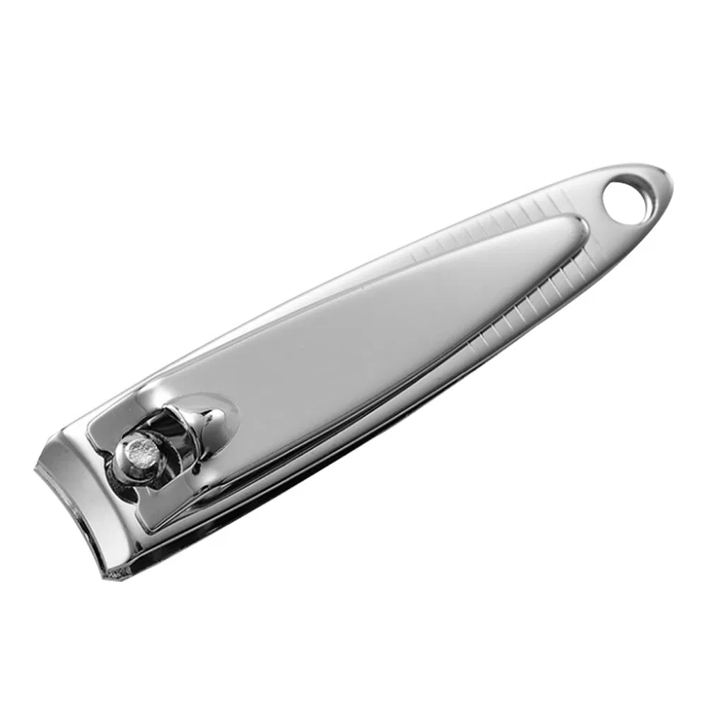 Cross Border Hot Sale Stainless Steel Single Silver Practical Sharp Nail Clippers