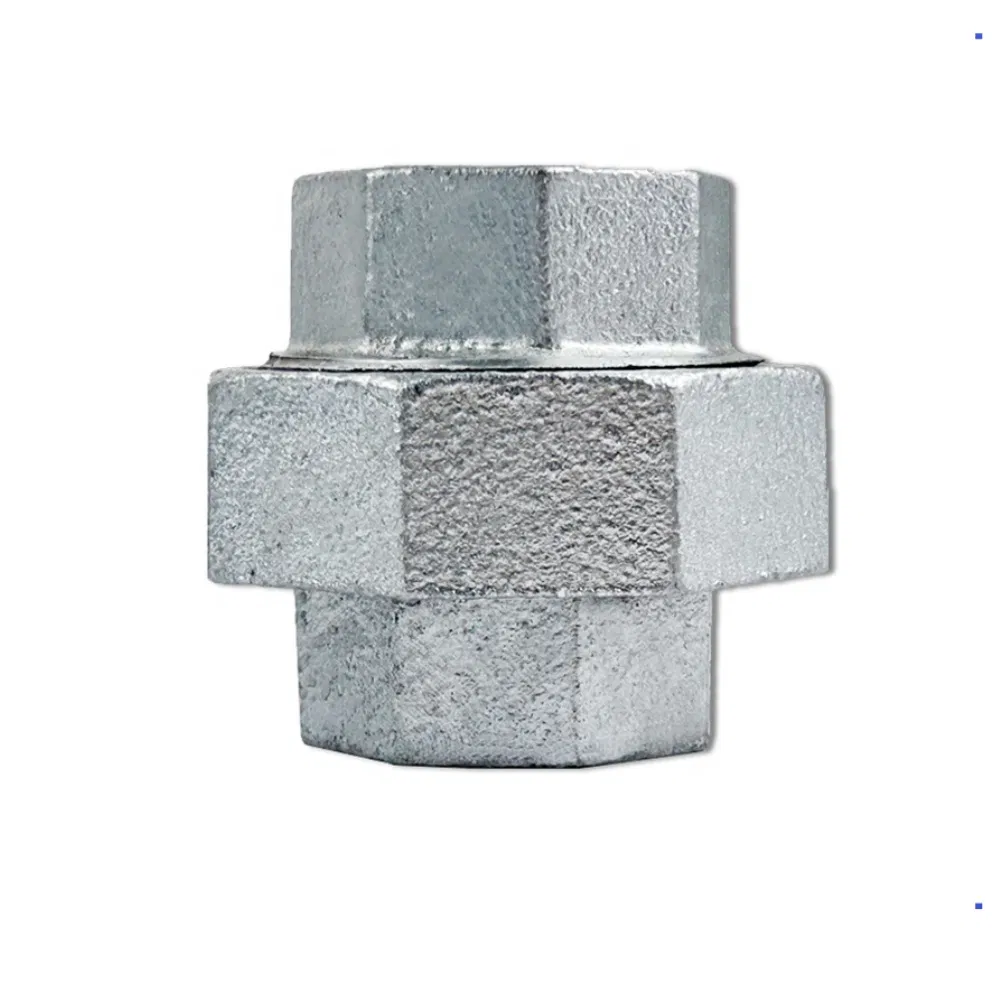 Hot Selling Gi Pipe Fittings Hot DIP Galvanized Thread 1'' Union