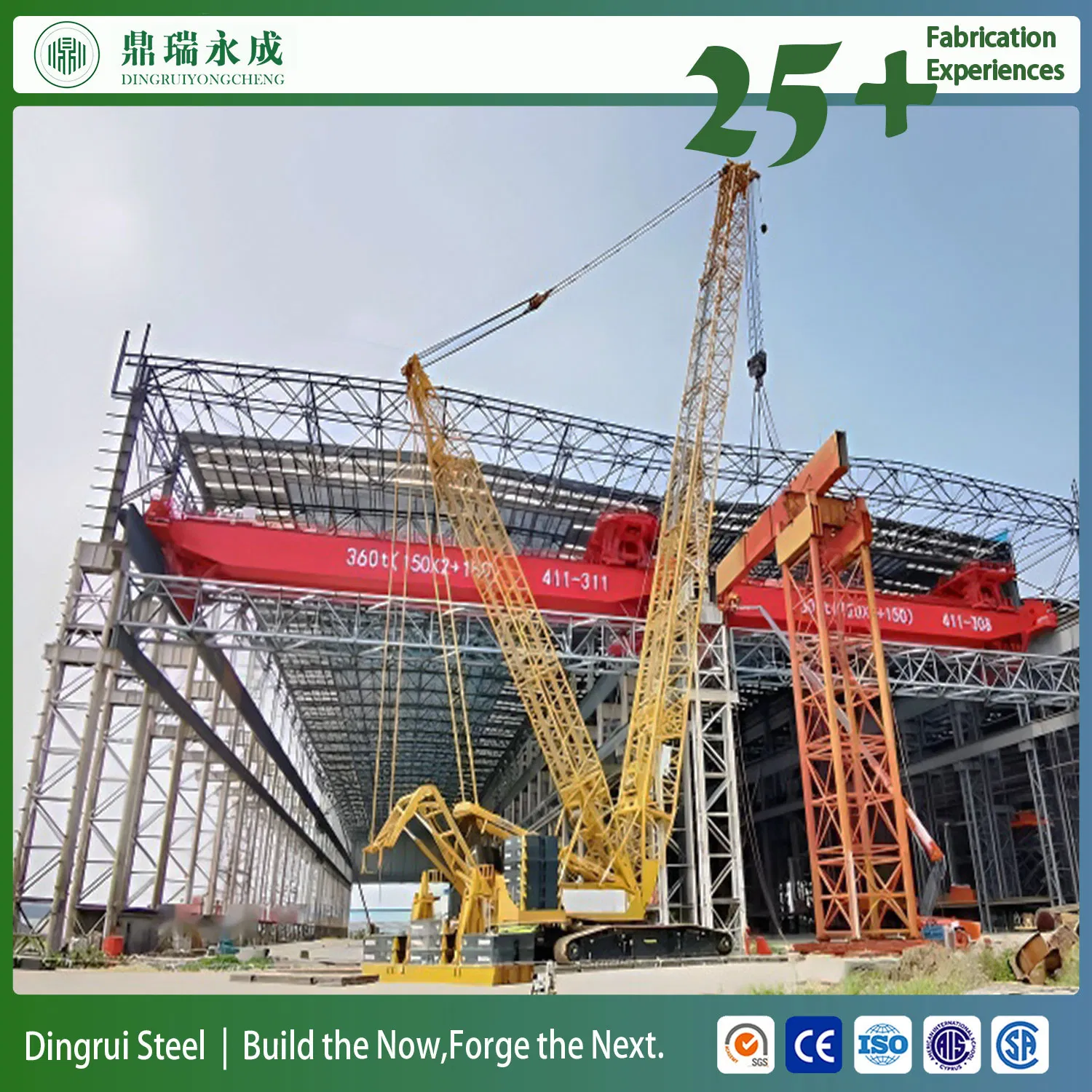 Prefabricated Steel Grid Structure Warehouse Gym Restaurant Large Supermarket Building High-Quality Prefabricated Steel Structures for Warehouses and Restaurant