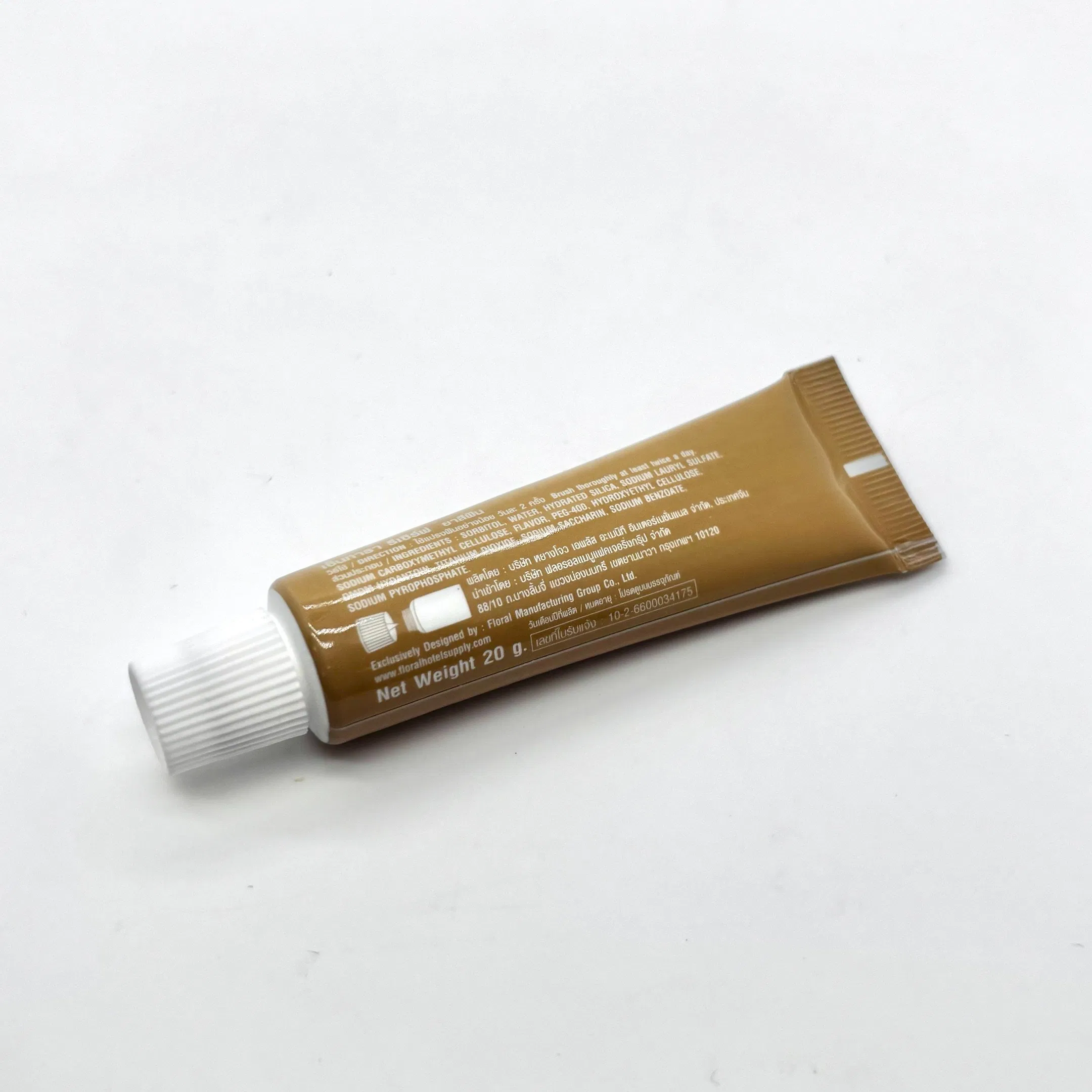 Premium Travel Toothpaste for Hotels 20g Amenities Pack 05