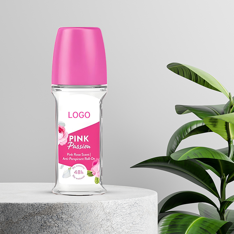 Pink Rose-Scented Antiperspirant Balls and Antiperspirant Products