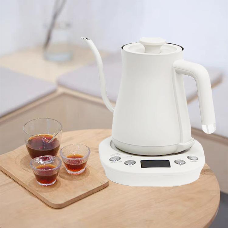 Pour Over Coffee Maker Automatic Adjustable Thermostatic Gooseneck Coffee Electric Kettle with Handle