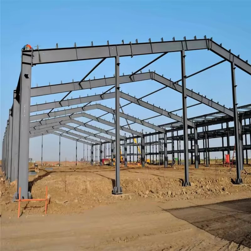 Cheap Factory Prefab Building Steel Structure for Warehouse/Workshop/Office/School/Hall