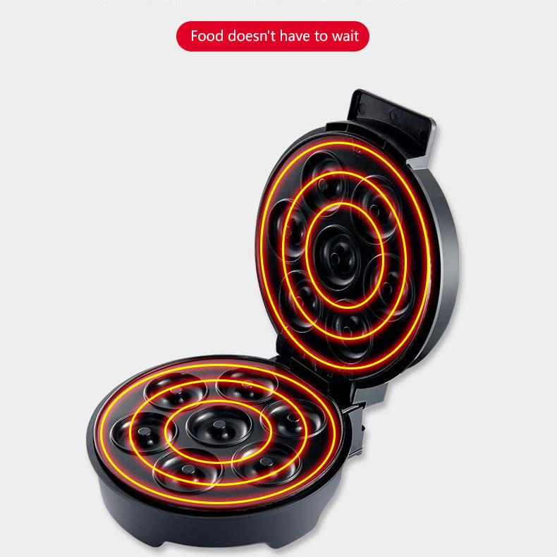 Donut Maker Breakfast Cake Toaster Bread Waffle Machine for Easy Homemade Baking