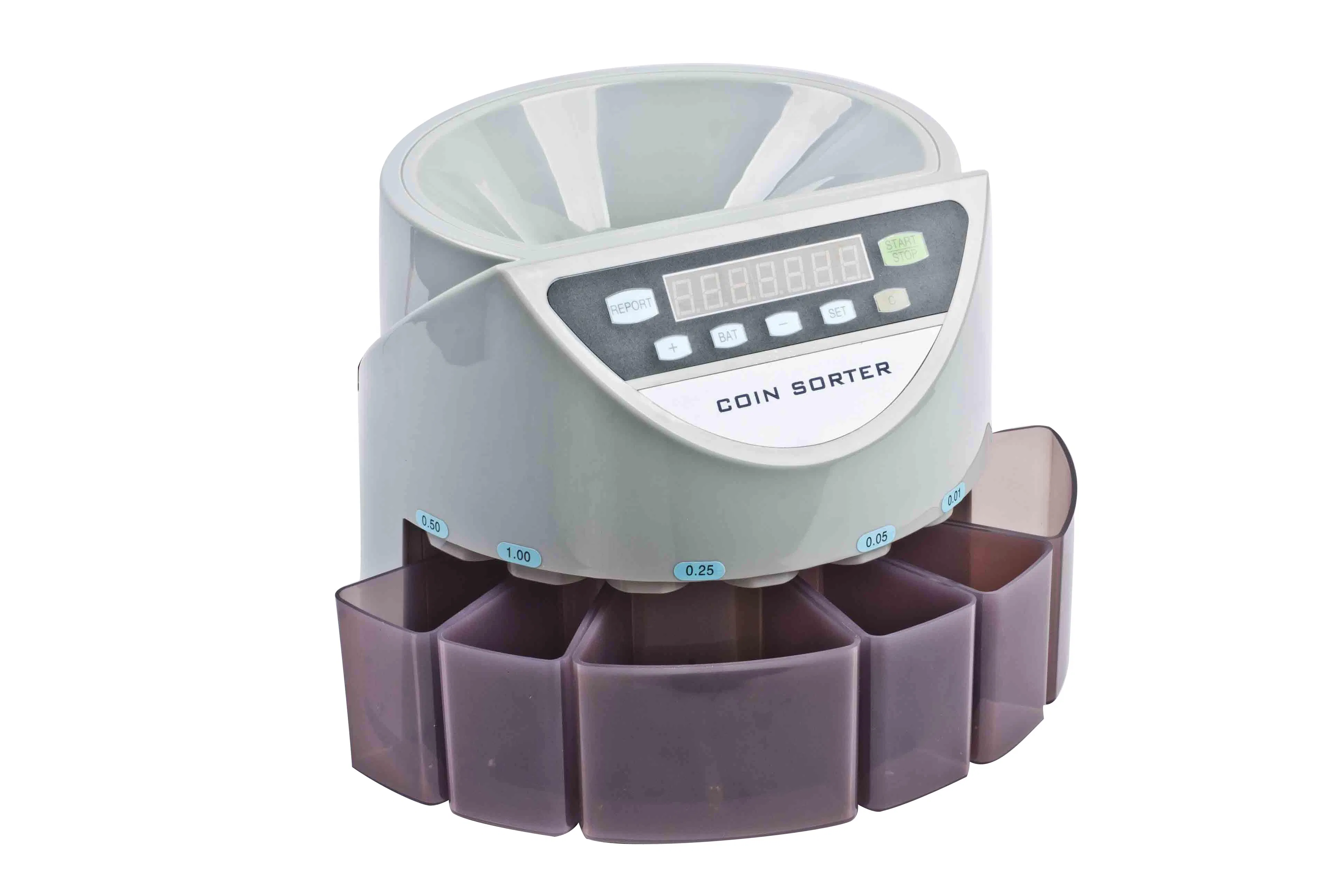 Bank Electronic Euro Coin Counter Coin Sorter