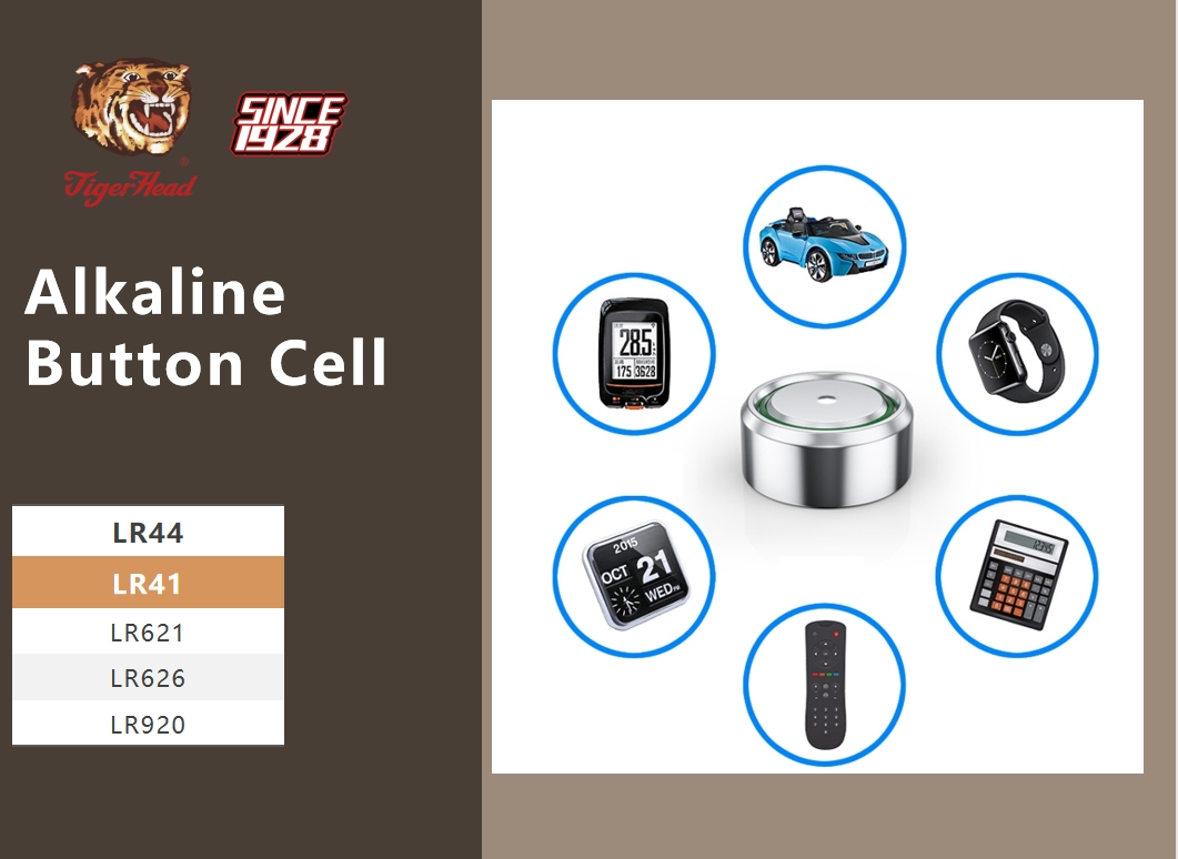 AG3 Alkaline Button Cell 1.5V Series AG3 Lr41 Watch Batteries