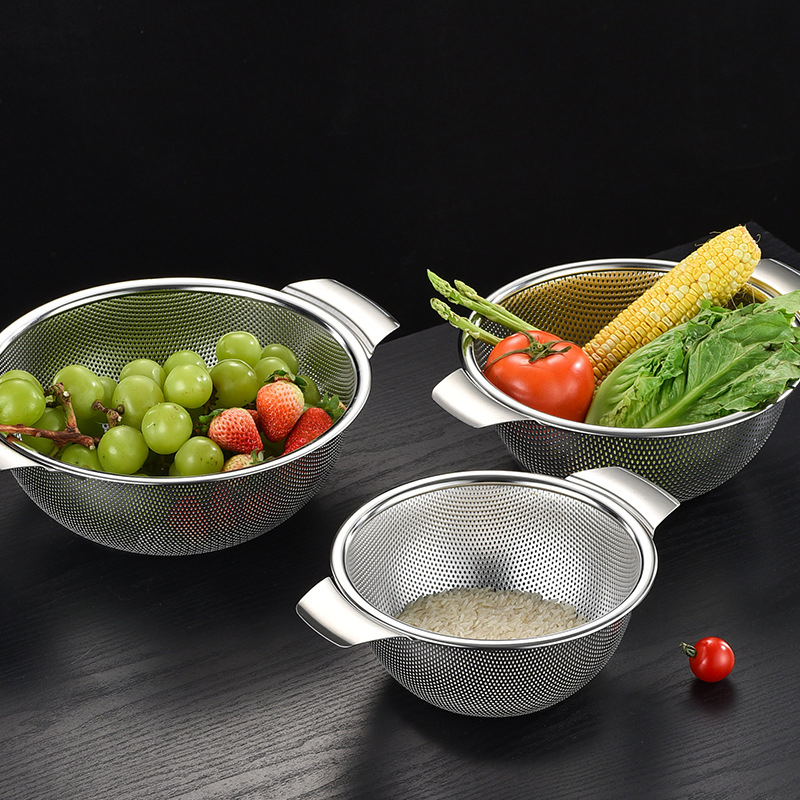 Stainless Steel Colander Kitchenware Kitchen Tool