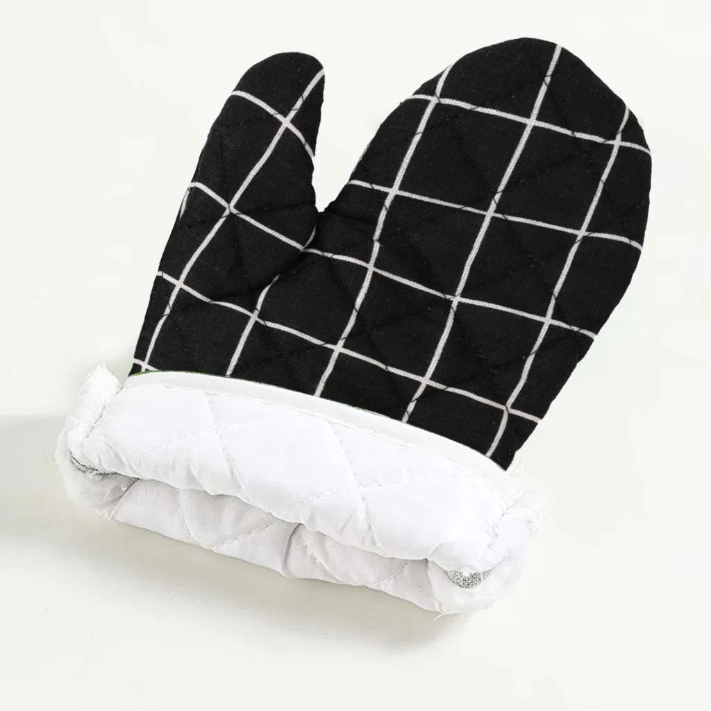 High-Temperature Resistant and Heat-Resistant Thickened Kitchen Heat-Insulating Gloves for Serving Soup