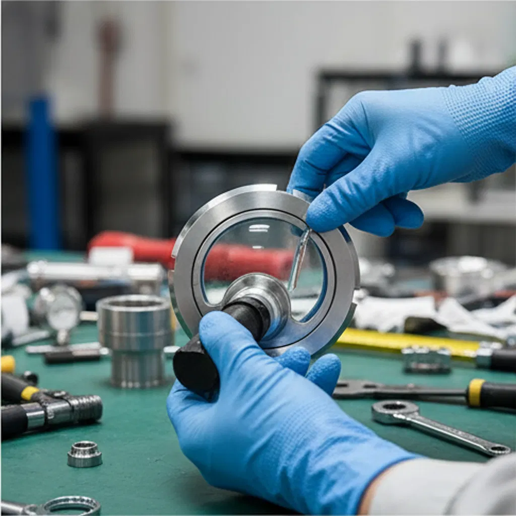 Santahi Corrosion Resistant Furnace Sight Glass with Tempered Tube