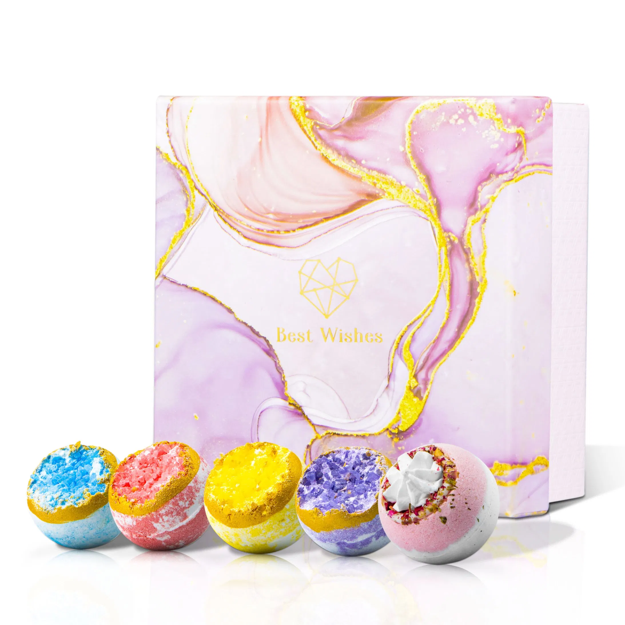 Natural Organic Bath Bombs for Soothing Skin and Invigorating Scents