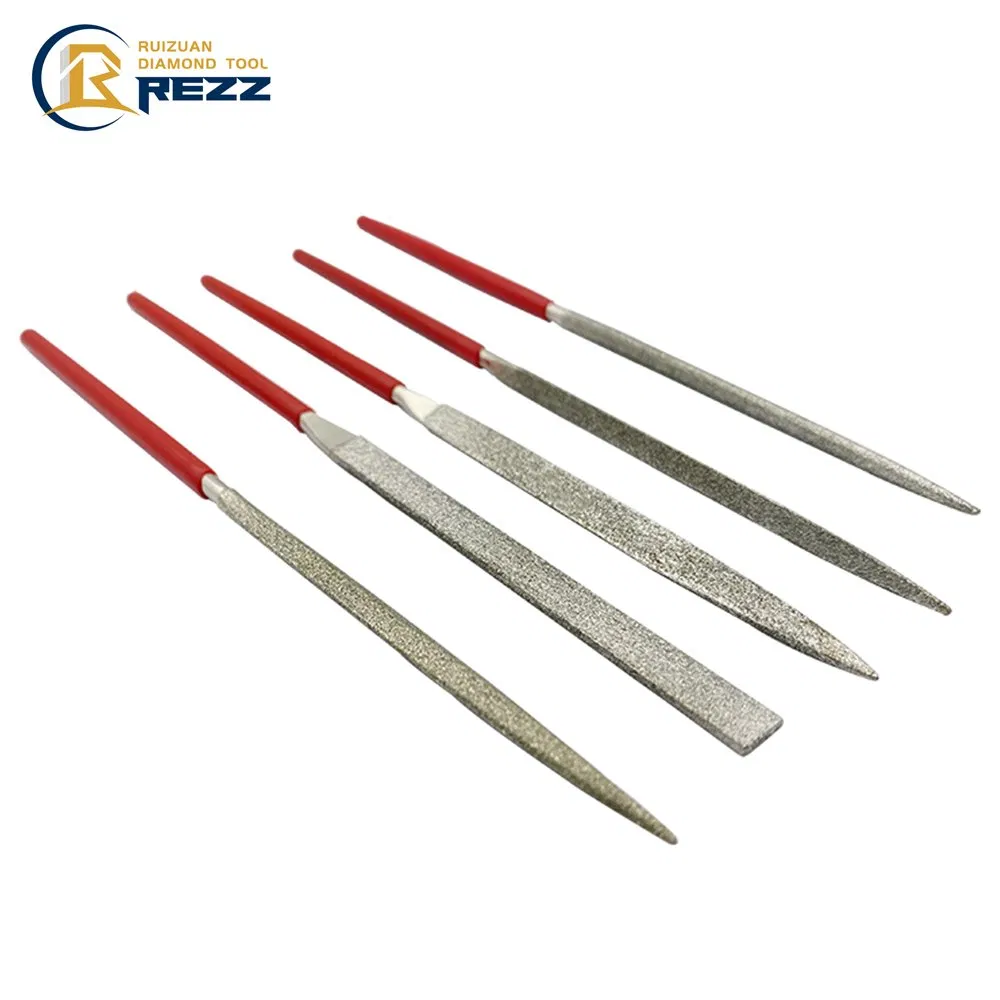 Diamond Files Mini Diamond Needle File Set Small Metal Riffler Files Precision Hand Tools
