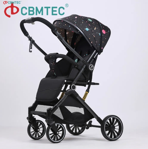 Children Kids Aluminum Baby Fashion Folding 3 in 1 Baby Stroller