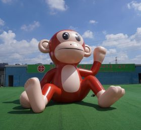 Boyi Giant Advertising Decoration Inflatable Monkey Cartoon