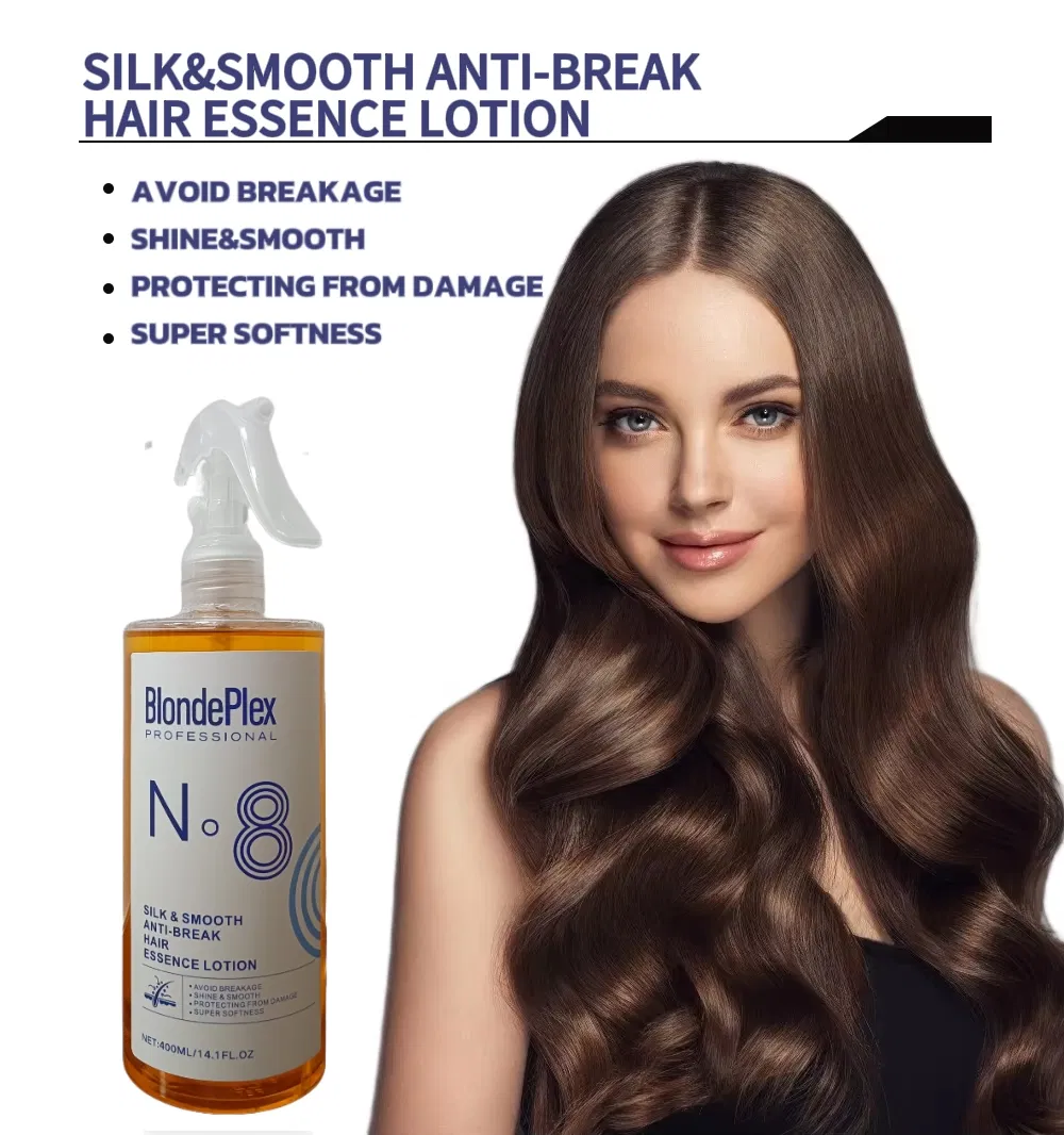 Private Label 400ml Repairing Hair Serum Best Hair Repair Damaged Hair Essential Oil Hair Treatment Hair Serum for Bleaching & Colored Hair