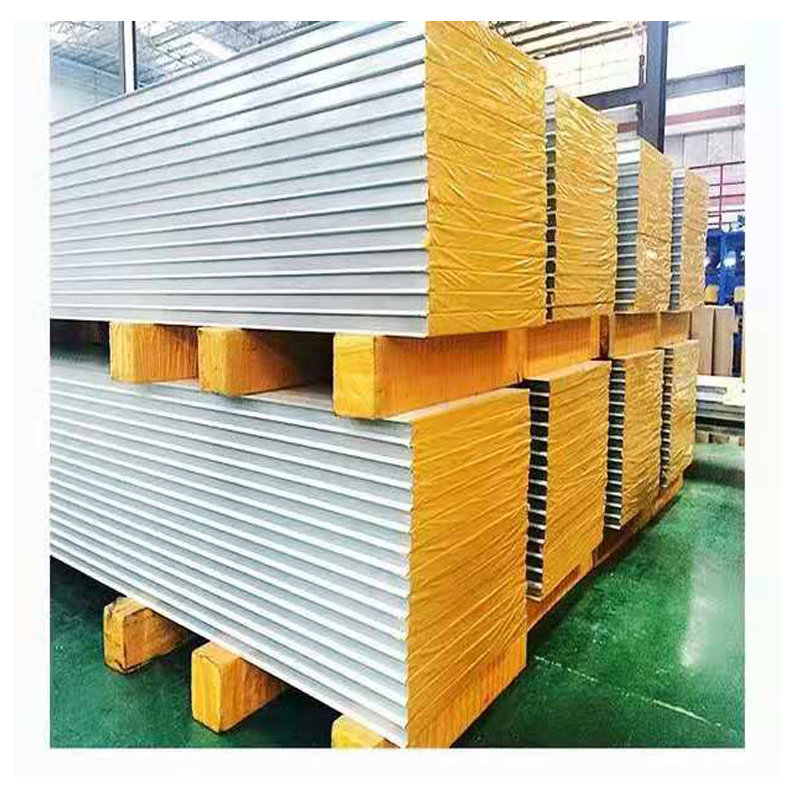 PU/Polyurethane/PIR/PUR/Puf Foam Insulation Fireproof Sandwich Panel for Wall/Roof/ Light Wight Steel Structure Warehouse
