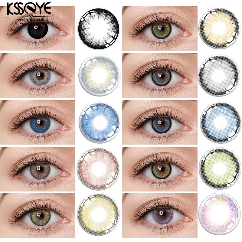 Beautylens Natural Color Contact Lens Beautiful Style Wholesale Yearly Disposable Colored Eye Contact Lenses