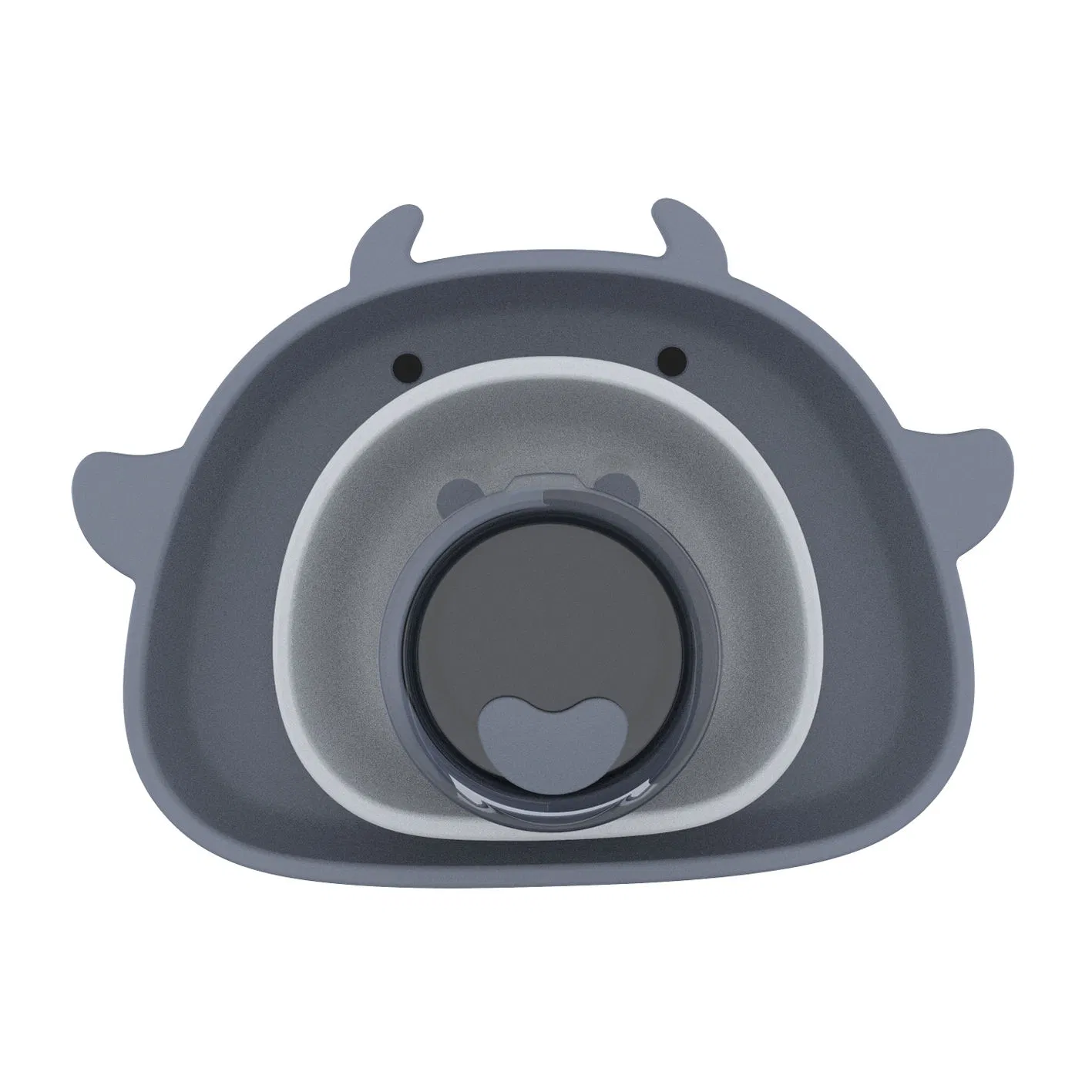 Customized BPA Free Silicone Kids Water Learning 360 Cup Toddler Baby Trainer